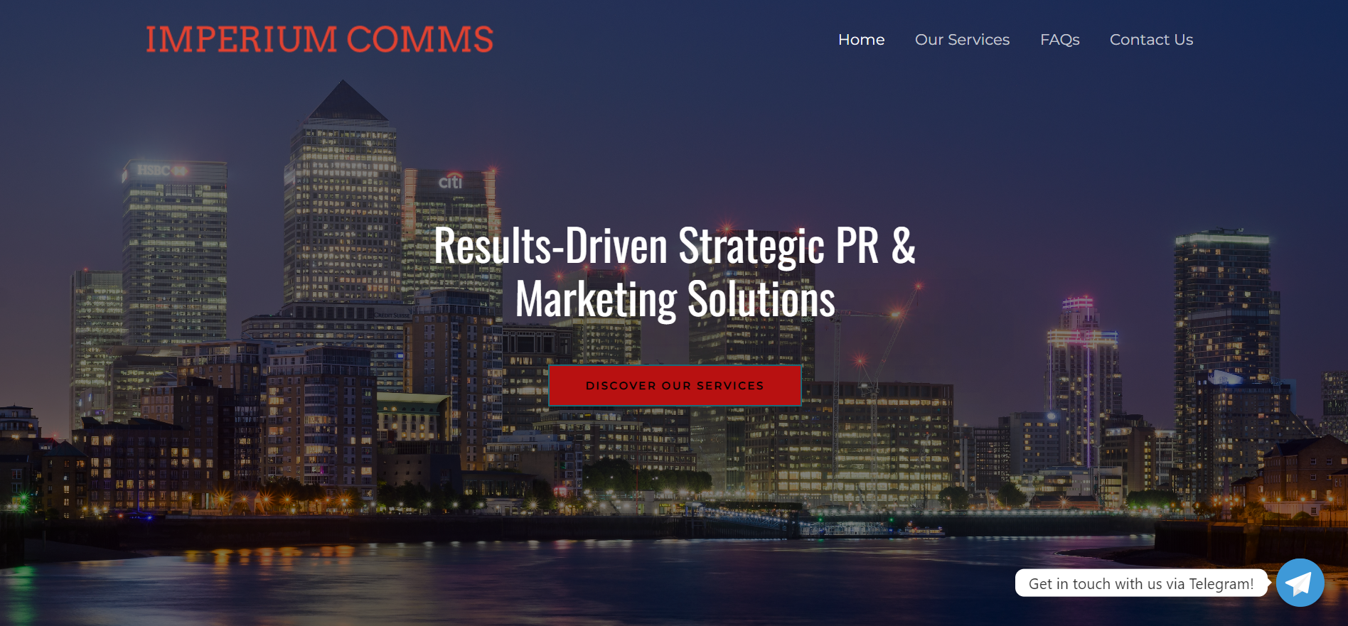 Crypto PR Agency Imperium Comms